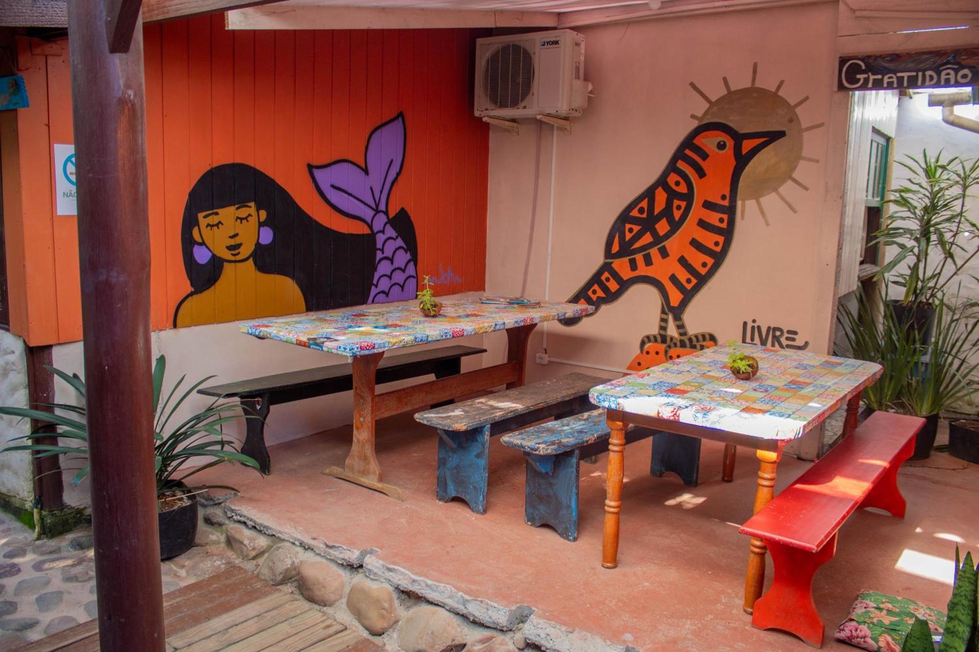 Hostel Antonio Pescador - Centro Da Guarda do Embaú Esterno foto